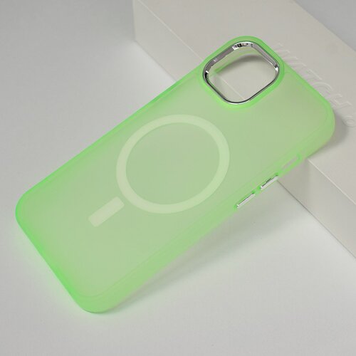 Colorful magsafe maskica za iphone 11 zelena Slike