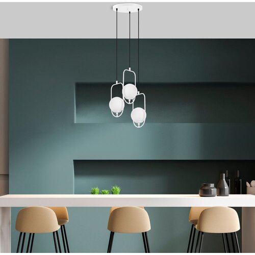 Opviq Skew - 13449 White Chandelier Slike