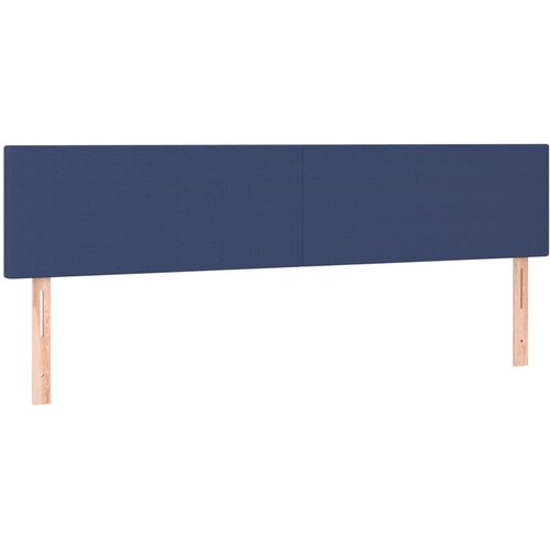  LED uzglavlje plavo 160x5x78/88 cm od tkanine Slike