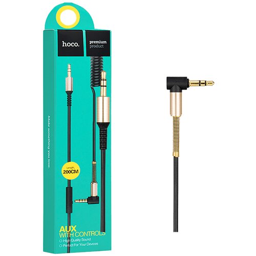 hoco. AUDIO KABL 3.5 MM, DUŽINA 1.0 METAR, CRNA Cijene