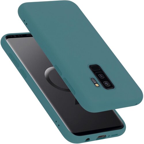 Cadorabo Ohi&amp;scaron;je, združljiv s Samsungom v tekoči zeleni barvi - za&amp;scaron;čitni pokrov iz fleksibilnega silikona TPU, (20585510) Slike