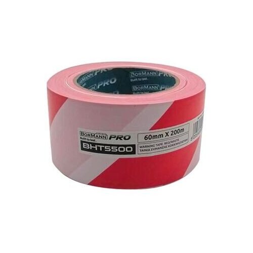 Bormann Upozoravajuća traka crveno/bela 60mm x 200m BHT5500 Cene