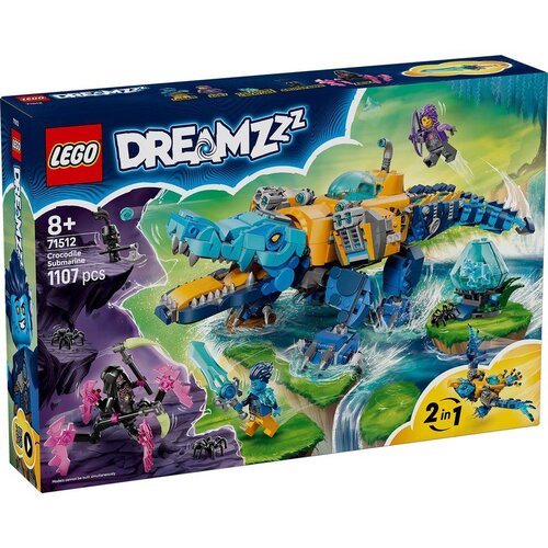 Lego DREAMZzz Crocodile Submarine 71512 Slike