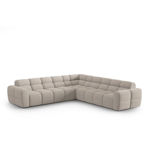 Micadoni Home Bež kutna garnitura Lisa – Cijene
