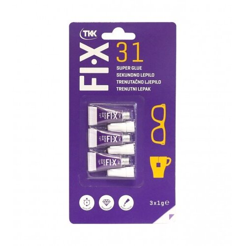 Tkk Ljepilo trenutno 3x1g FIX31 Cene