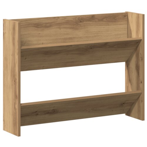 VidaXL ormarići za cipele na zidu 2 pcs hrast artisan 60 x 18 x 60 cm Slike