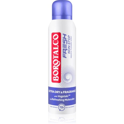 Borotalco Non-Stop Fresh Aquatic Flowers dezodorans u spreju 72h 150 ml Cijene