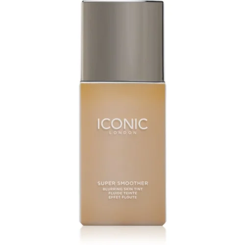 ICONIC London Super Smoother Blurring Skin Tint lahki vlažilni tekoči puder odtenek Golden Medium 30 ml