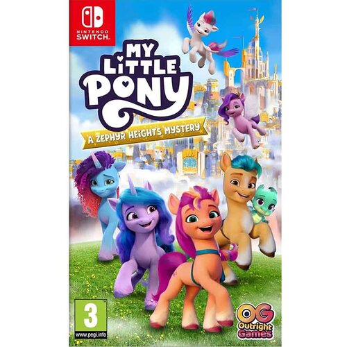 Outright Games Video igrica za Nintendo switch My Little Pony a Zephyr Heights Mystery Cene