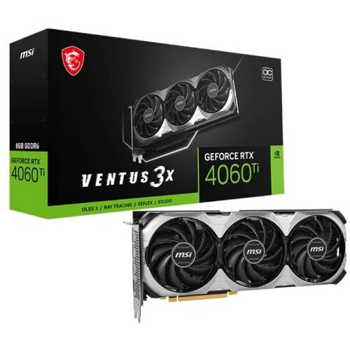 MSI nvidia geforce rtx 4060 ti 8GB 128bit rtx 4060 ti ventus 3X 8G oc Slike