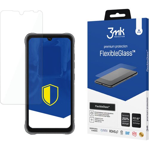 3mk OVITEK ZA TELEFON UMIDIGI BISON PRO FLEXIBLEGLASS, (22000067) Slike