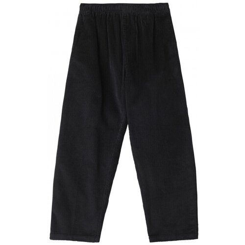 Obey Hlače Easy cord pant Črna Slike