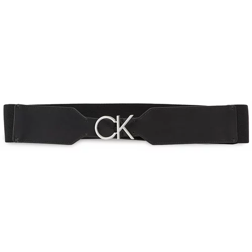 Calvin Klein Ženski pas Re-Lock Waist Belt 50Mm K60K611104 Ck Black BAX