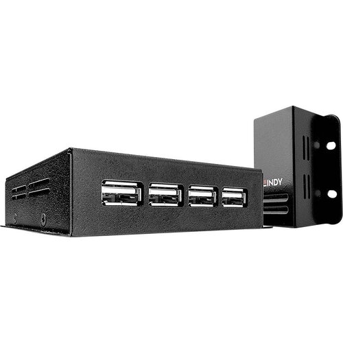 Lindy 50m 4 Port USB 2.0 Cat.5 Extender RJ45 USB podalj&scaron;ek preko omrežnega kabla RJ45 50 m, (20428615) Cene