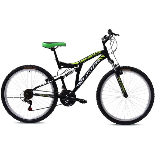 Adria bicikl mtb dakota 26''''/21HT crno-zelena Slike