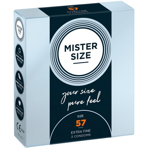 Mister Size tanki kondom - 57mm (3kom) Slike