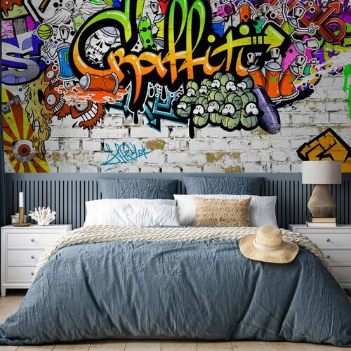  Foto tapeta - Graffiti on the Wall 100x70 Premium Cene