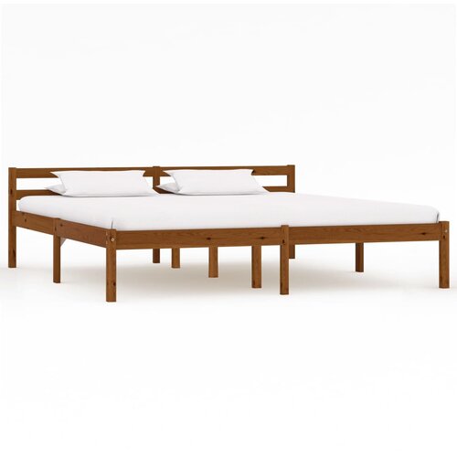 vidaXL Okvir za krevet od masivne borovine boja meda 180 x 200 cm Cijene