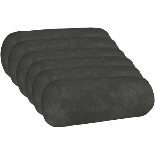  Presvlaka za jastuk 6 pcs HEERLEN Antracit &amp;Oslash; 15 x 40 cm Slike