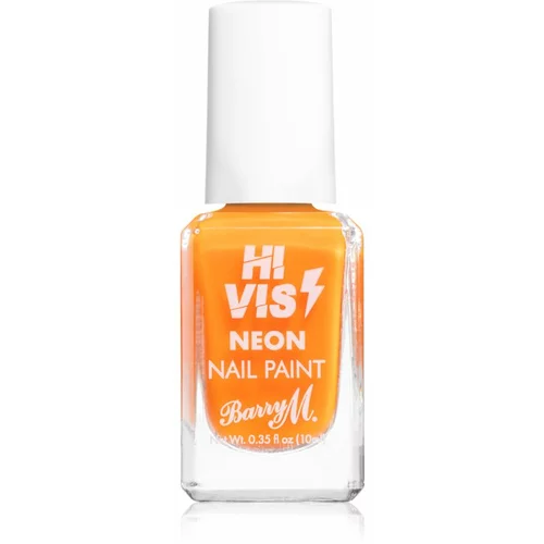 Barry M Hi Vis Neon lak za nokte nijansa Outrageous Orange 10 ml