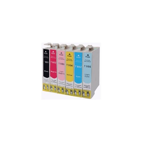 Epson Komplet tinta za T0487 (BK/C/M/Y/LM/LC), zamjenski Cene