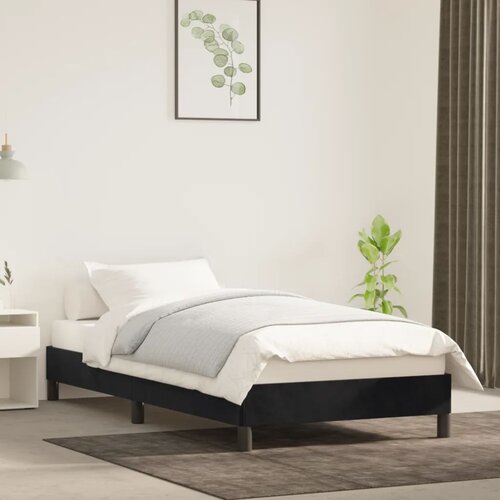  Okvir za krevet crni 90x200 cm baršunasti Cene