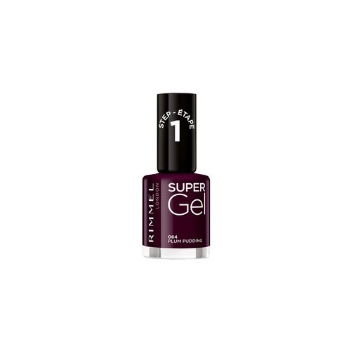 Rimmel London lak za nohte - Super Gel Nail Polish - 64 Plum Pudding Cene