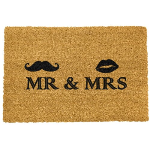 Artsy Doormats otirač od prirodnog kokosovog vlakna Artsy Doorms Mr and Mrs 40 x 60 cm Cijene