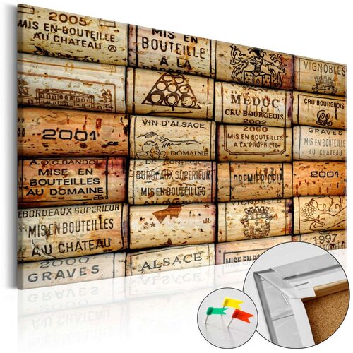 Slika na plutenoj podlozi - Vineyard of Memories [Cork Map] 60x40 Cijene