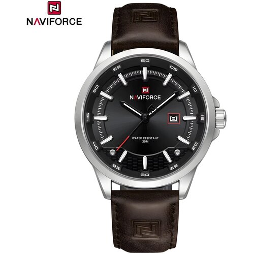 Sat NAVIFORCE OK-38634 - Smeđa / Crna / Srebrna KP38634 Cijene