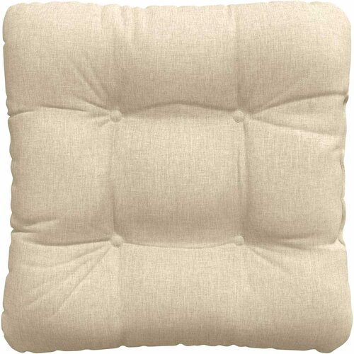  Jastučići za sjedenje 4 pcs Krema 40 x 40 x 12 cm tkanina Slike