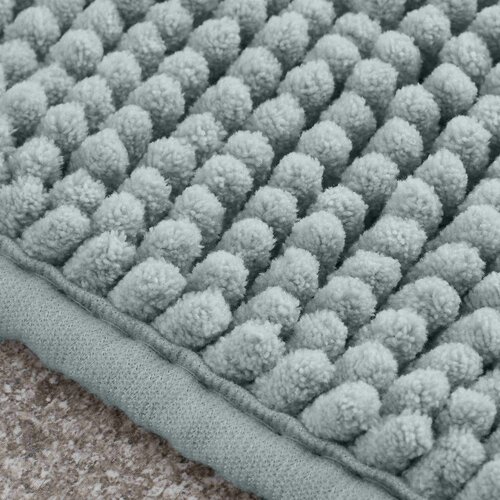 Catherine Lansfield Zelena kupaonska prostirka 50x80 cm Bobble &amp;ndash; Slike