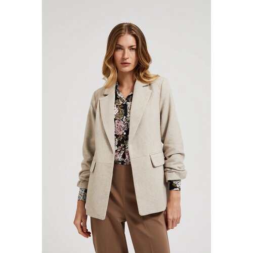Moodo Women&amp;#039;s blazer - beige Slike