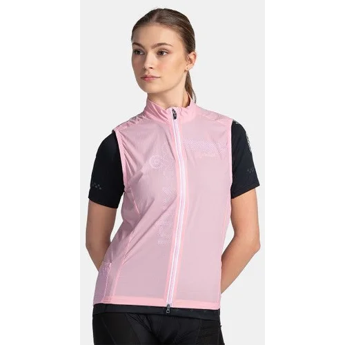 Kilpi Women's ultra-light vest FLOW-W Light pink