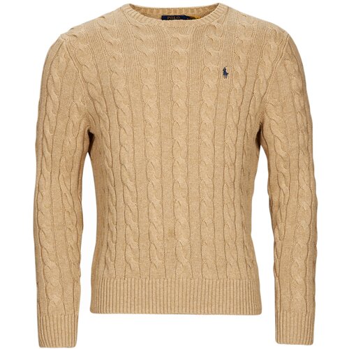Polo Ralph Lauren SC23-LS DRIVER CN-LONG SLEEVE-SWEATER Bež Slike