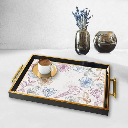 Aberto Design Poslužavnik TPA9791 50 x 29 x 3.5 cm, Šareni Cene