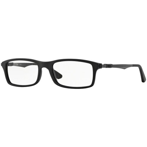 Ray-ban RX7017 5196 M (54) Črna/Kristalna Slike