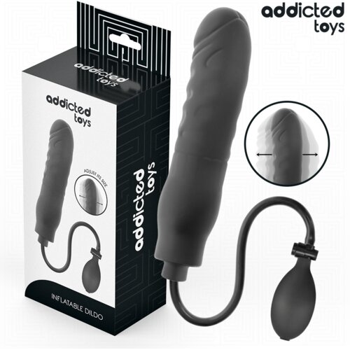 Addicted Toys Anal NAPIHLJIVI DILDO Addicted Toys Model 3 Black - silikonski in vodoodporen Cene