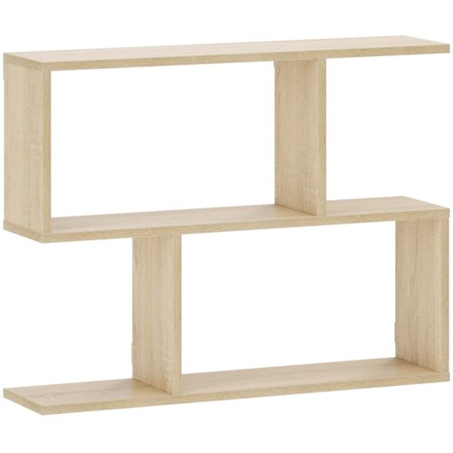  Zidna polica Hrast sonoma 72 x 17 x 55,5 cm prerađeno drvo Slike
