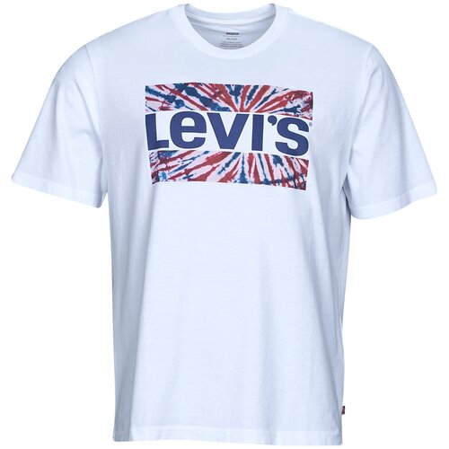 Levi's Majice s kratkimi rokavi SS RELAXED FIT TEE Bela Cene