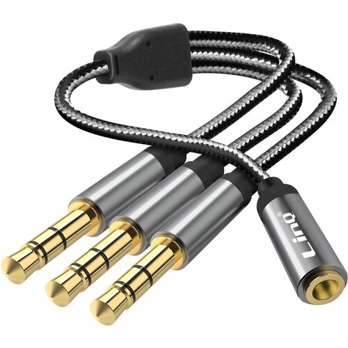 LINQ audio adapter jack 3,5 mm ženski na 3x jack 3,5 mm mo&scaron;ki, (20649922) Cene