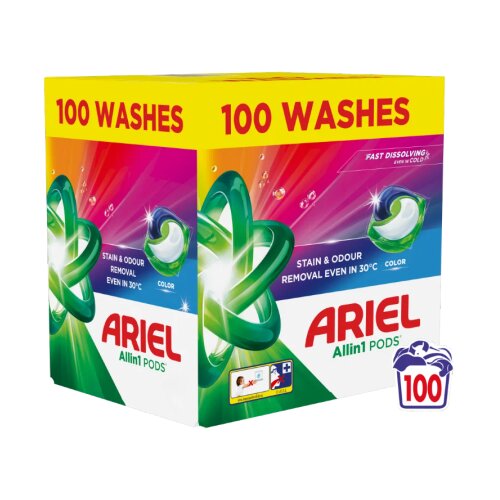 Ariel Color Fresh All-in-1 PODS gel kapsule za pranje rublja, 100 kom XXL Cijene