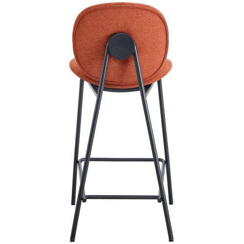 Marckeric Opečnato oranžni barski stoli v kompletu 2 ks (vi&amp;scaron;ina sedeža 65 cm) Cori &amp;ndash; Slike