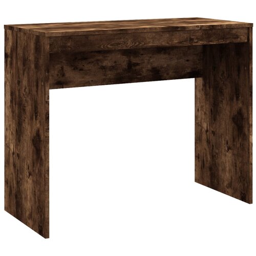 Maison Chic Pisalna miza - pisarniška miza - Računalniška miza dimljeni hrast 90x40x72 cm konstruiran les, (21785063) Cene