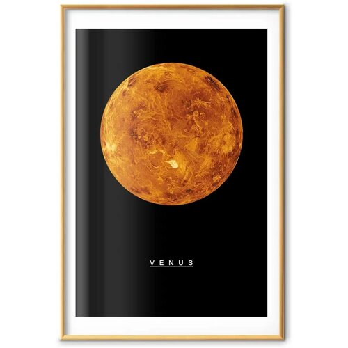  Plakat - Venus 40x60 Zlatni okvir s margom Cene
