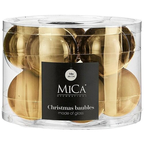 Mica Decorations Božićne kuglice (Staklo, Promjer: 6 cm, 10 Kom.) Cijene