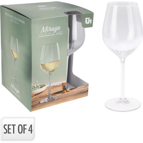 Ča&amp;scaron;e ZA VINO 380ML SET 4/1 Slike