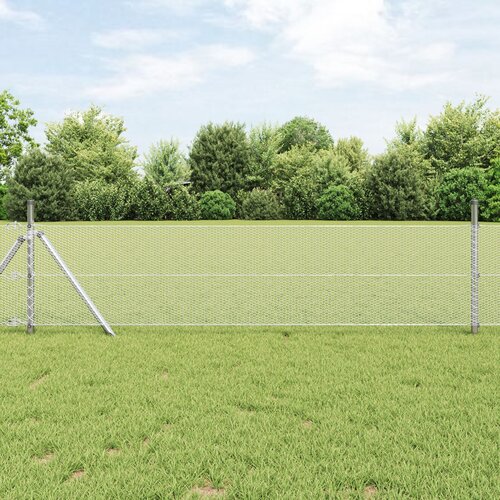 VidaXL Hexagonalna Ograda 0,4x10 m Cinkovani Čelik Slike