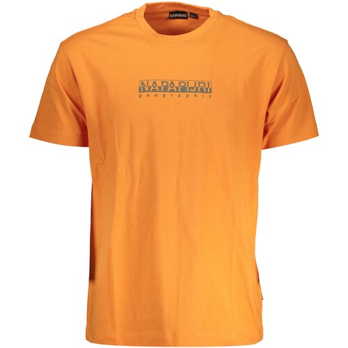 Napapijri MAN ORANGE SHORT SLEEVE T-SHIRT Slike