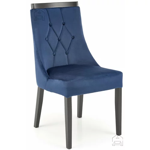 Xtra furniture Blagovaonska stolica Royal - tamnoplava/Monolith 77